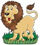Safari Lion Accent Cut Outs