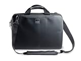 15 inch Acme Made Union Brief Designer Laptop Slim Bag Case - BombShell - Black
