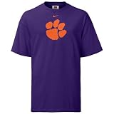 Nike Clemson Tigers Purple Classic Logo T-shirt