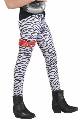 80s Style Zebra Rocker Pants  