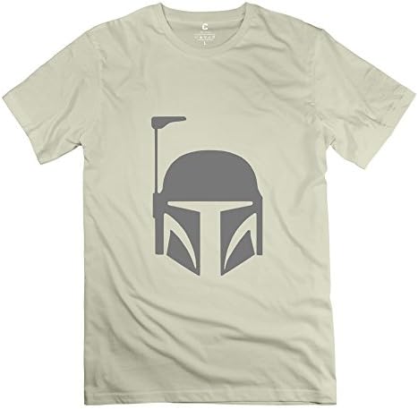 SHHY Men's Boba Fett T Shirt Large Natural