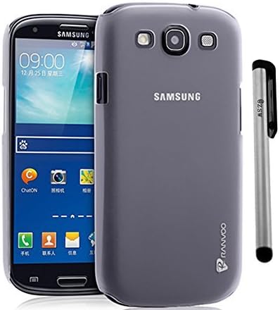 MICLECH Case Contracted Slicone Ultra Thin Slim Hard Snap-On Transparent Crystal Back Cover Skin Case For Samsung Galaxy S3 III I9300