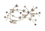 Iron Wall Sconce Butterfly Decoration Design Tealight Candle Holder