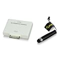 Hebron iPad 3 iPad 2 Camera Connection Kit USB/SD-Karte/SDHC-Karte - 2te Generation - (iOS5, RapidSpeed TM, USB/SD automatische Erkennung ohne Umschalter) + Gratis iPad SmartPencil von LEICKE