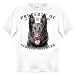 German Shepherd BLACK Property Of Adult T Shirt