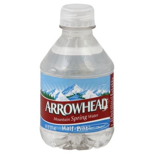 Arrowhead Water, Spring, 12 x 8.00 OZ (Pack of 4)