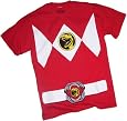 Mighty Morphin` Power Rangers Red Ranger Uniform T-Shirt