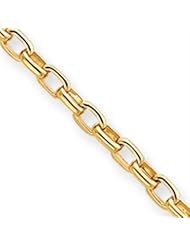 8.75 Inch 14k Gold 4.4mm Polished Fancy Link Bracelet