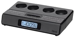 iHome iP28 Portable Travel Alarm Clock for iPod and iPhone (Black)