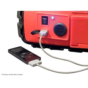 Wagan 2485 200-Watt Power Dome NX Jump Starter & Emergency Power Source with Built-In Air Compressor