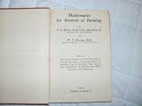 Mathematics for Students of Building book