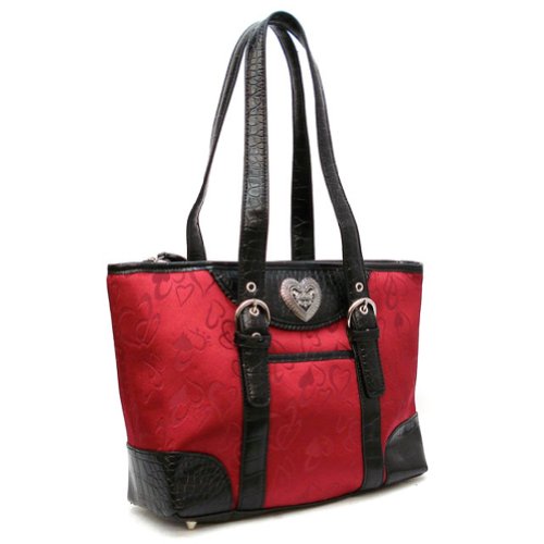 Red 2 Piece Heart Accent Rolling Travel Bag Set -- Not Brighton, Just Inspired! Red 2 Piece Heart Accent Rolling Travel Bag Set -- Not Brighton, Just Inspired!
