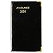 AT-A-GLANCE Fine Diary 2016, Weekly / Monthly Pocket Diary, 12 Months, 2.88 x 4.88 Inches, Black (70-1111-05)