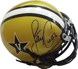 Jay Cutler Autographed/Hand Signed Vanderbilt Commodores Authentic Mini Helmet