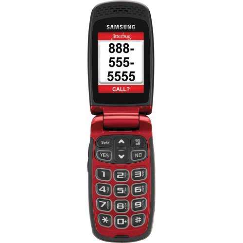 Jitterbug Plus Cell Phone (Red)