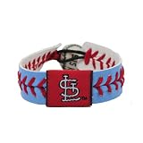 MLB St. Louis Cardinals 1982 Retro Logo Powder Blue Team Color Baseball Bracelet