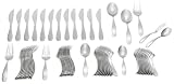 Oneida Stafford 65-Piece Flatware Set with Caddy, Service for 12