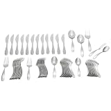 Click here to buy Oneida Stafford 65-Piece Flatware Set with Caddy Service for 12 by Oneida.