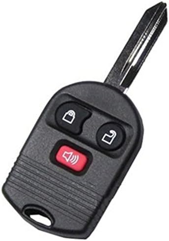 New Uncut Remote Fob Key Case For Refit Ford Lincoln Mercury 3 Button No Chips Inside