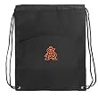 ASU Logo Drawstring Bag Cinch Arizona State University Draw String Back Pack - For Boys Girls Students or Adults