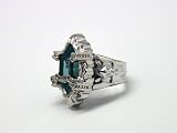 Katekyo Hitman Reborn Cosplay Costume Accessories - Vongola Gem Ring of Rain 3rd Ver