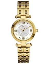 GUESS Gc Swiss B-1 Class Gold-Tone Stainless Steel Ladies Watch G17005L1
