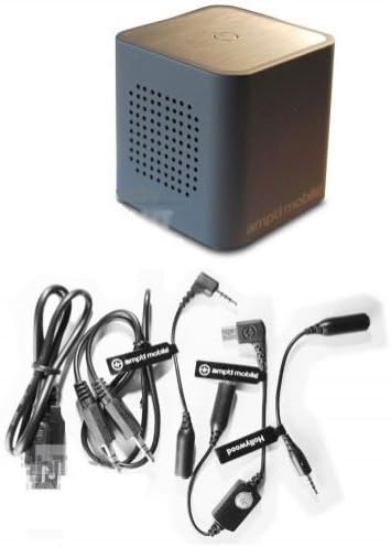 Portable Universal Wired Multimedia Audio Loud Speaker System for HTC DEsire 510 610 612 EYE, HTC Samsung Galaxy Alpha, ZTE ZMax, LG Optimus F60 / F3Q, Blackberry Classic, Z10, Z30, Q10, Q5 Bold 9900 9930, All Alcatel OneTouch Smartphones