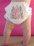 Sweetheart Bloomers Size 6-12 Months-White
