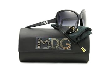 DOLCE&GABBANA D&G DG SUNGLASSES MADONNA DG 4107 501/8G BLACK MDG 4107