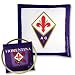 Fiorentina Cushion - Purple/White