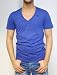 G-Star Herren T-Shirt Double Pack "HTR V-NECK" radar blue Größe: XL