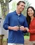 Premium Quality Men's 100% Polyester Ultra Cool Escalate Long Sleeve Golf Sport Shirt - Royal, 2XL