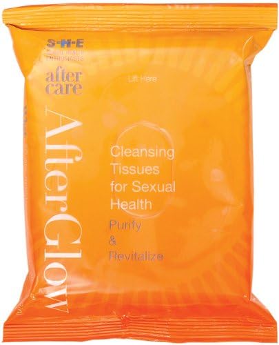 New Powerful & Soothing Maxi Waterproof Full Body Hand Held Massager + Afterglow Toy Tissues Multi Pack of 20 (Black)