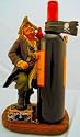 Pirates of the Caribbean Wine Bottle Holder with Wine Bottle Topper
