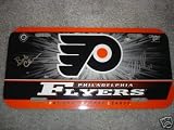 John LeClair & Bobby Clarke Autographed Philadelphia Flyers License Plate w/ COA