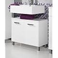 Waschbeckenunterschrank Elena Wei� Hochglanz