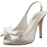 Bridal by Butter Ladies Camelia-B Peep-Toe Platform Slingback by Butter