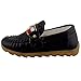 DADAWEN Boy's Girl's Classic Slip-on Loafers Oxford Flat Shoes Black US Size 9 M Toddler