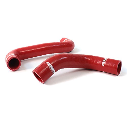 Perrin PSP-ENG-505RD Silicone Radiator Hose Set Red for Subaru WRX STi 2002-07