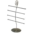 Decorative Jewelry Stand Organizer 4 T-Bars Bracelets Necklaces Rings Decorative Jewelry Stand Organizer 4 T-Bars Bracelets Necklaces Rings