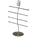 Decorative Jewelry Stand Holder Organizer For 4 T-Bars Bracelets Necklaces Rings Tech Swiss