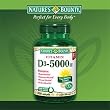 Nature's Bounty Vitamin D-3 5000 IU - 300 Softgels