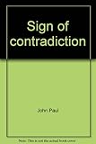 Sign of contradiction