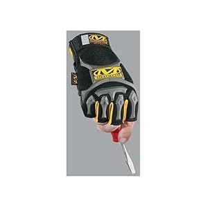 Mechanix Wear MFL-05-540 M-Pact Fingerless Glove, Black X-Large X X Large by Mechanix