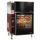 Alto-Shaam AR-7EVH-DBLPANE Rotisserie Oven With Ventless Hood Electric Cook-n-Hold 7 Stainless Steel Skewers 21-28 Chicken Capacity Double Pane Curved Glass Door