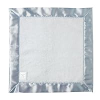 Swaddle Designs Baby Lovie Fuzzy Security Blanket - White