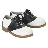 Toddler (Approx. 6.5 inches) Costume Saddle Shoes - Great 50s Costume Accessory