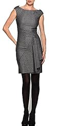 Polyester/Spandex/Tweed/Viscose/Wool  Dress