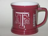 TEXAS A&M AGGIES 11 oz. Team Logo Sculpted COFFEE MUG