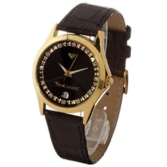 Yves Camani Unisexuhr Golden Twinkle Black 302-GSG